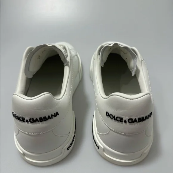 Dolce & Gabbana Portofino Logo Sneakers White Men’s UK 11/US 12